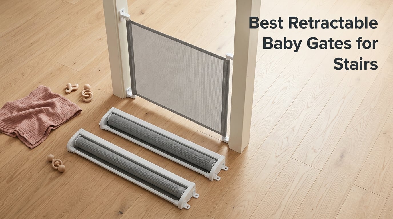 Best Retractable Baby Gates for Stairs