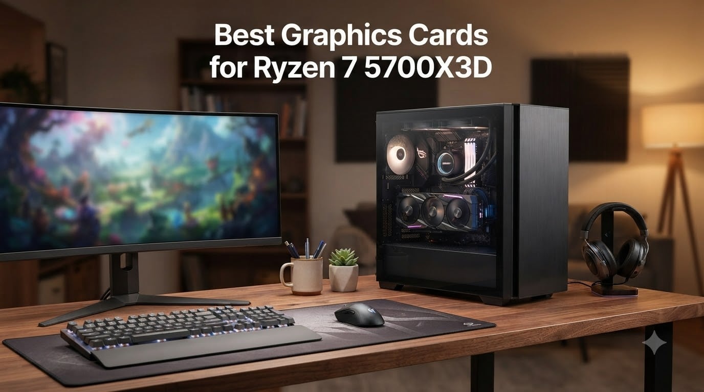 Best Graphics Cards for Ryzen 7 5700X3D