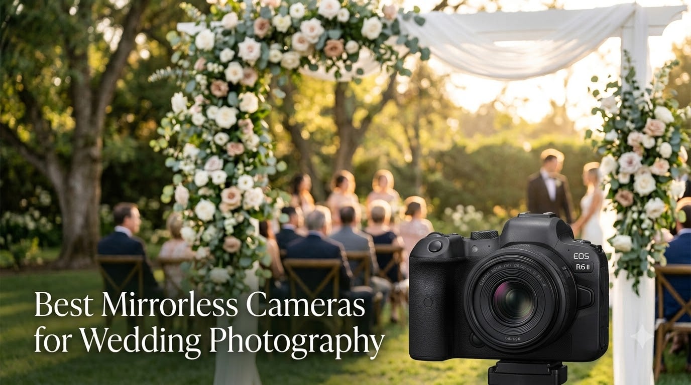 Best Mirrorless Cameras for Wedding Photography