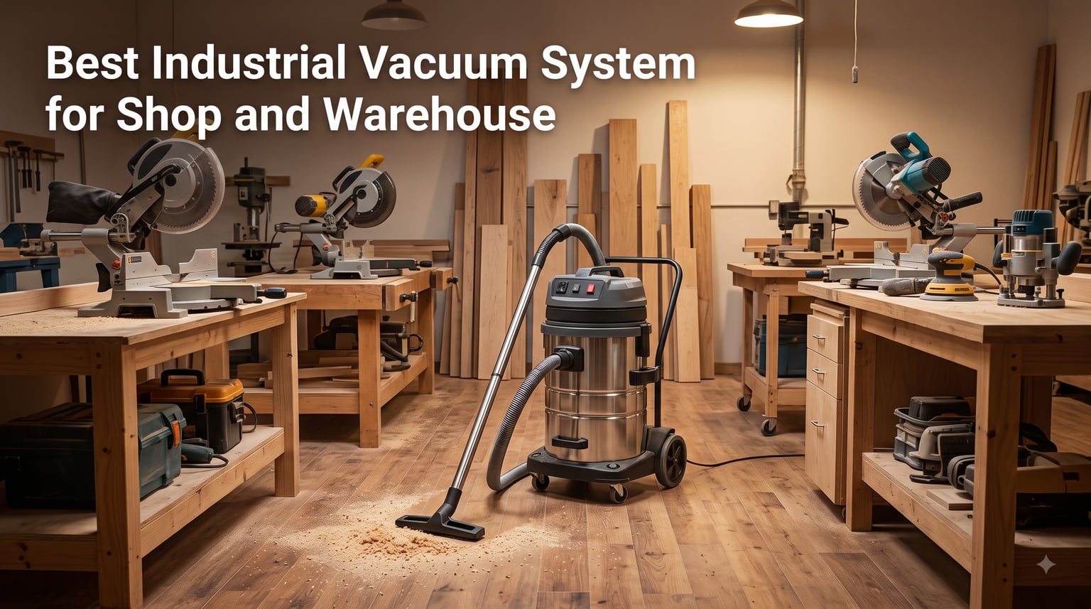 Best Industrial Vacuum System for Shop and Warehouse