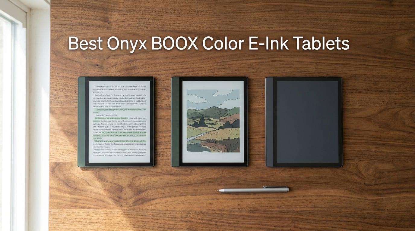 Best Onyx BOOX Color E-Ink Tablets