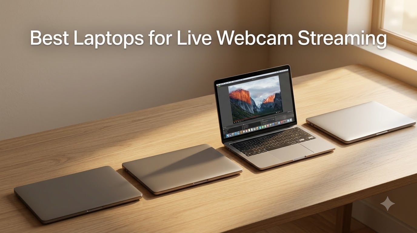 Best Laptops for Live Webcam Streaming
