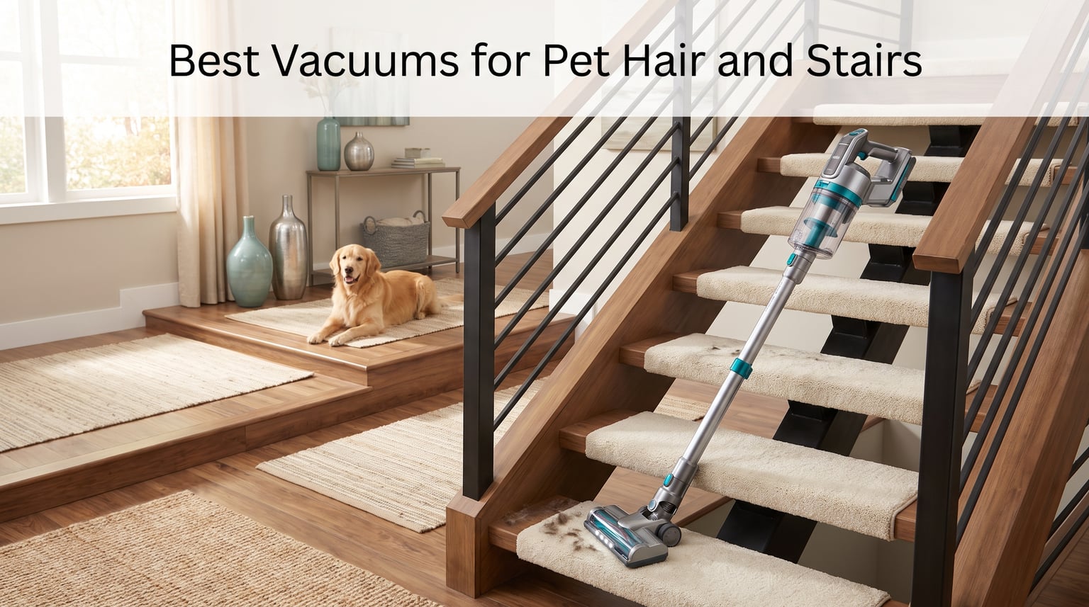 Best Vacuums for Pet Hair and Stairs