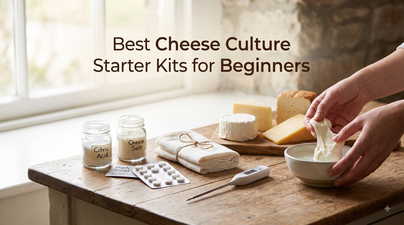 Best Cheese Culture Starter Kits for Beginners