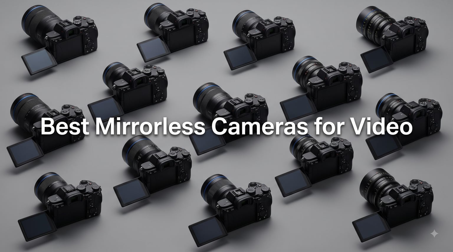 Best Mirrorless Cameras for Video