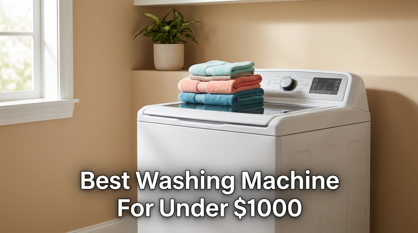 Best Washing Machine For Under $1000
