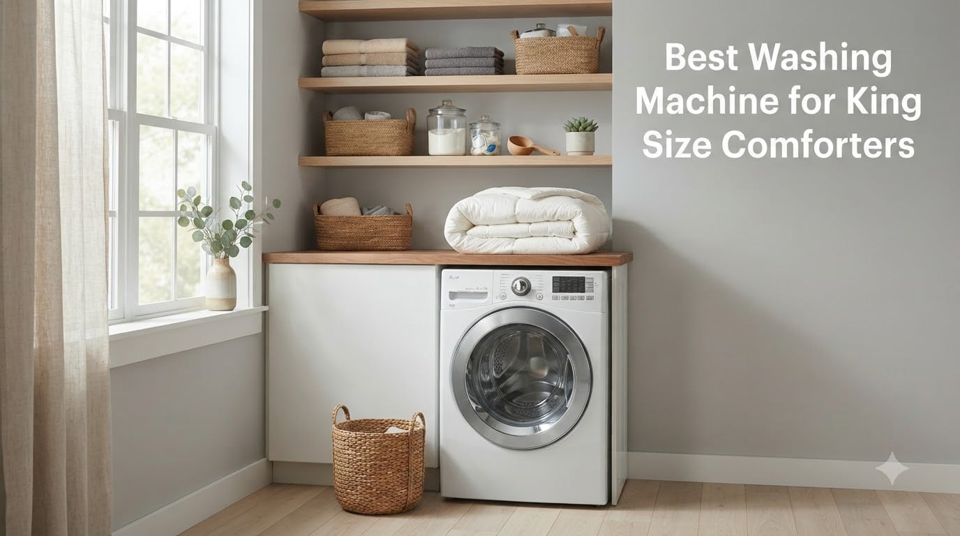 Best Washing Machine for King Size Comforters