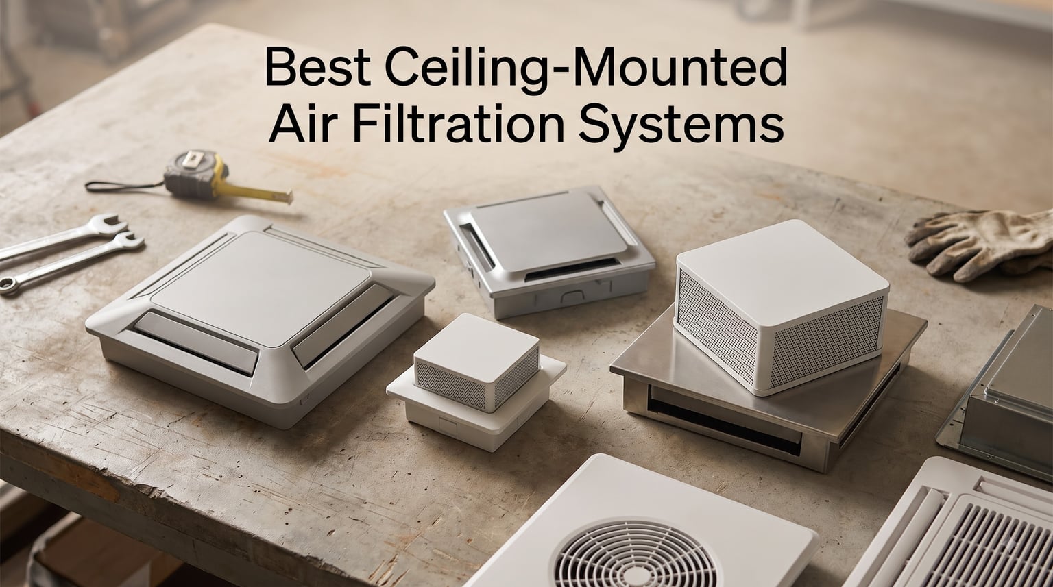 Best Ceiling-Mounted Air Filtration Systems