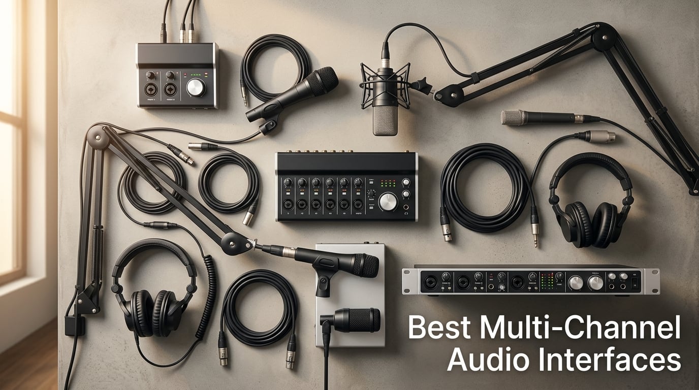 Best Multi-Channel Audio Interfaces