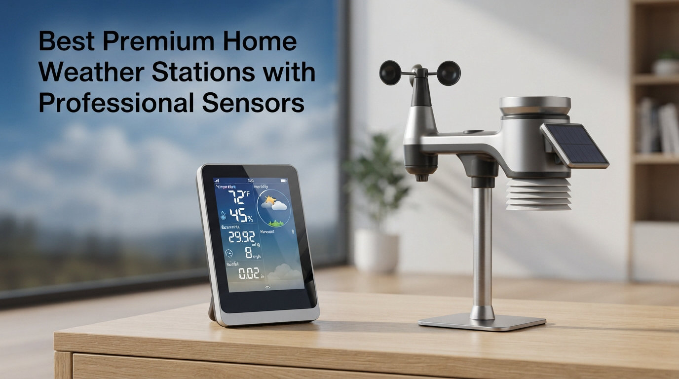 Best Premium Home Weather Stations with Professional Sensors