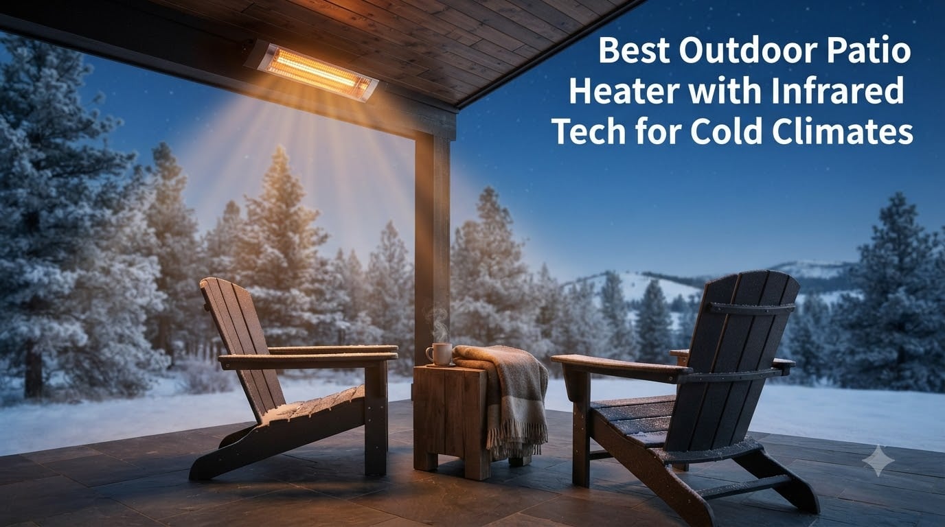 Best Outdoor Patio Heater with Infrared Tech for Cold Climates