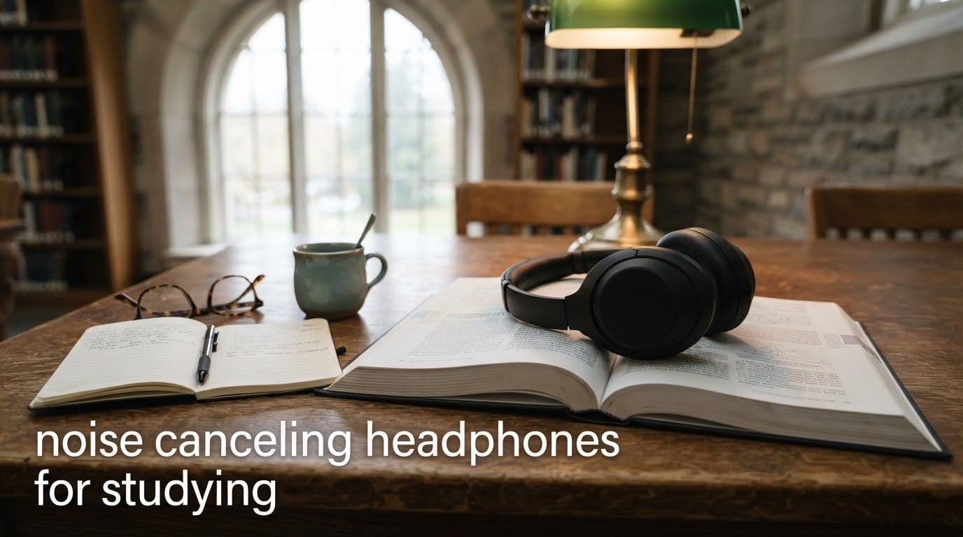 noise canceling headphones for studying