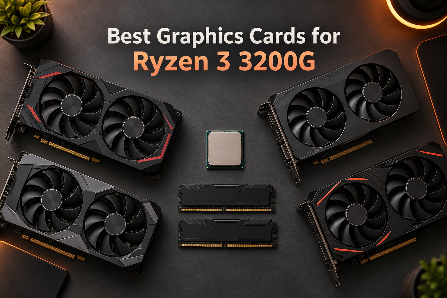 Best Graphics Cards for Ryzen 3 3200G