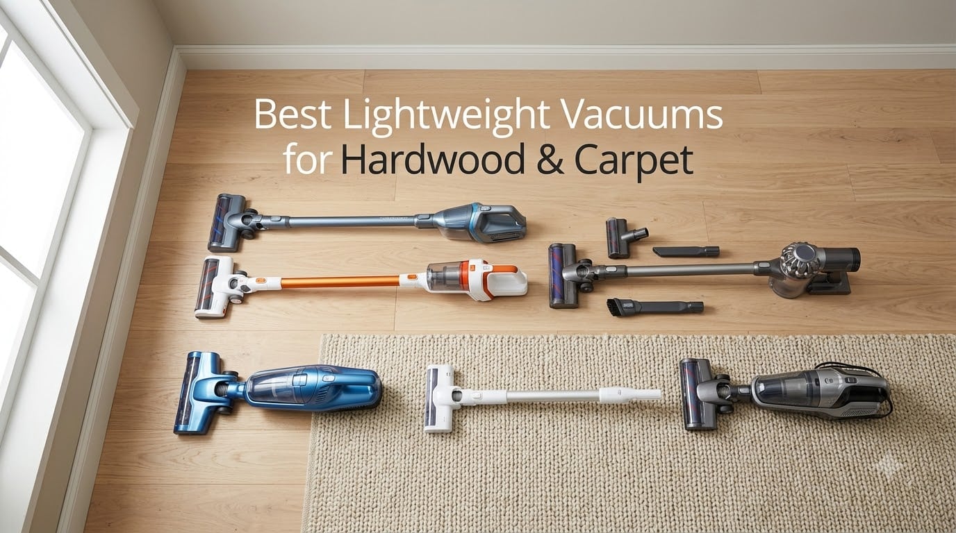 Best Lightweight Vacuums for Hardwood & Carpet