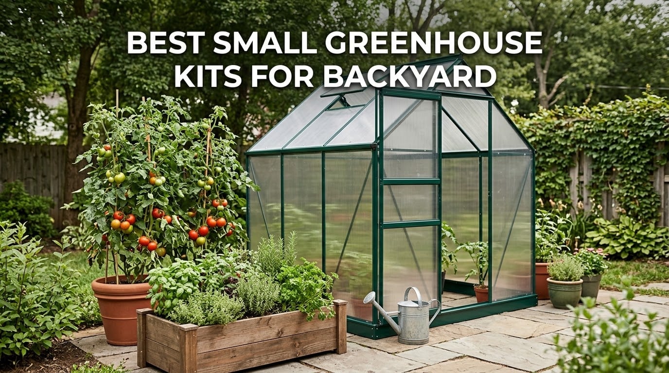 Best Small Greenhouse Kits for Backyard