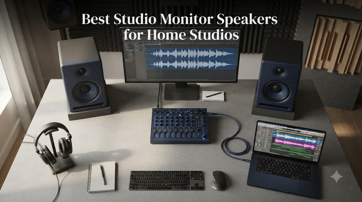 Best Studio Monitor Speakers for Home Studios