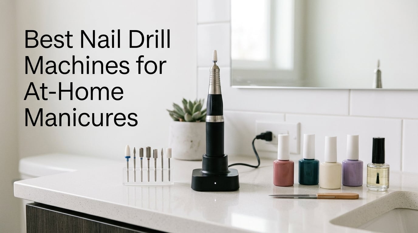 Best Nail Drill Machines for At-Home Manicures