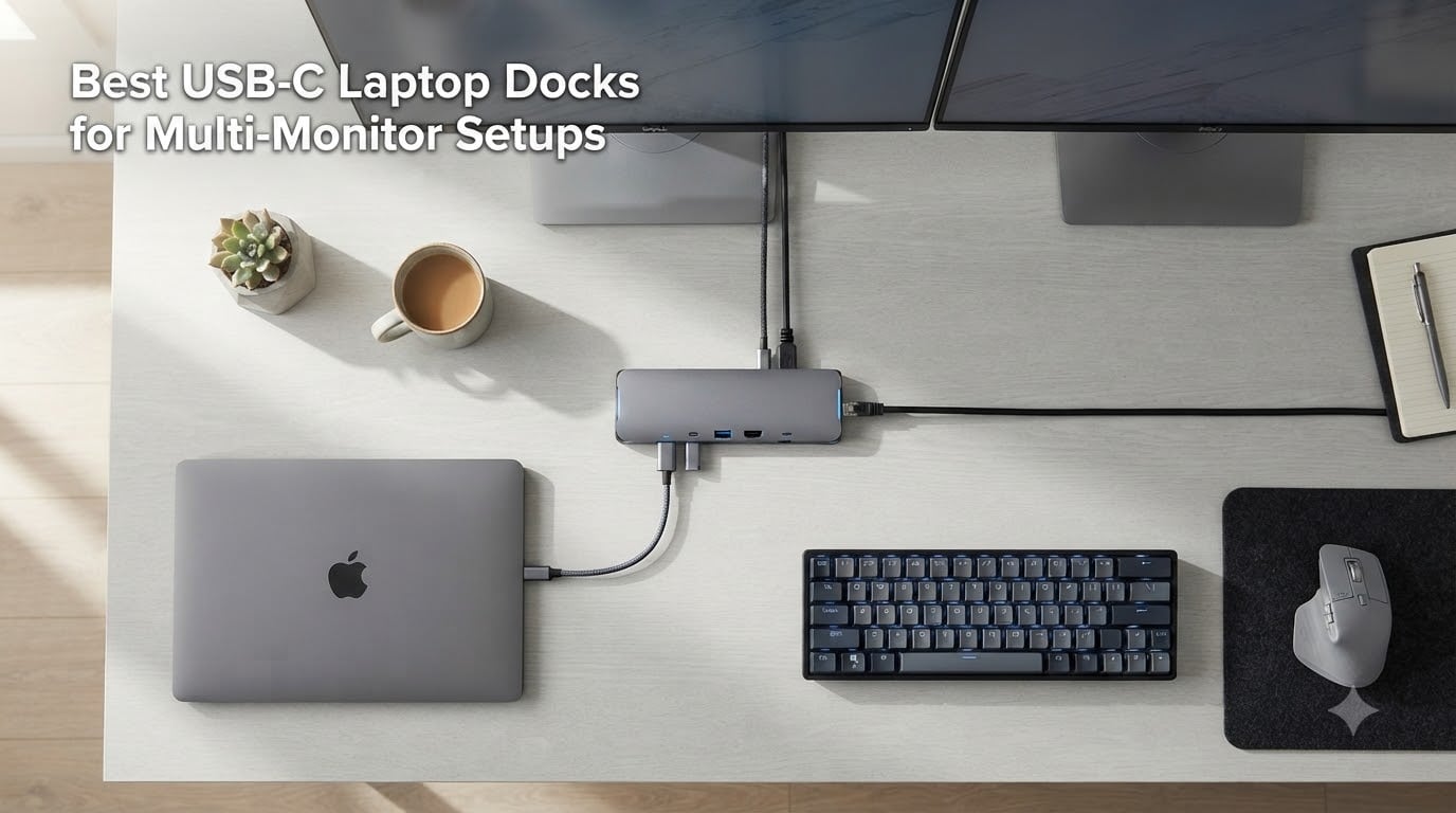 Best USB-C Laptop Docks for Multi-Monitor Setups