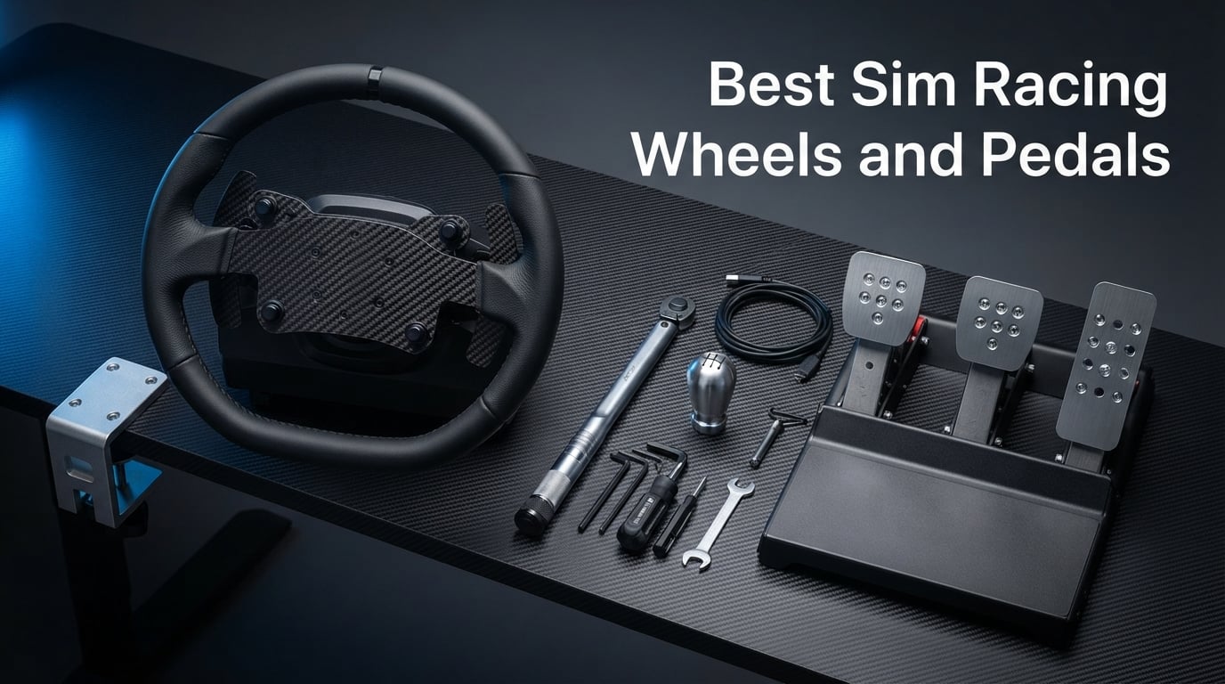 Best Sim Racing Wheels and Pedals