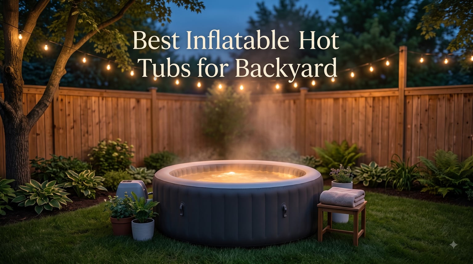 Best Inflatable Hot Tubs for Backyard