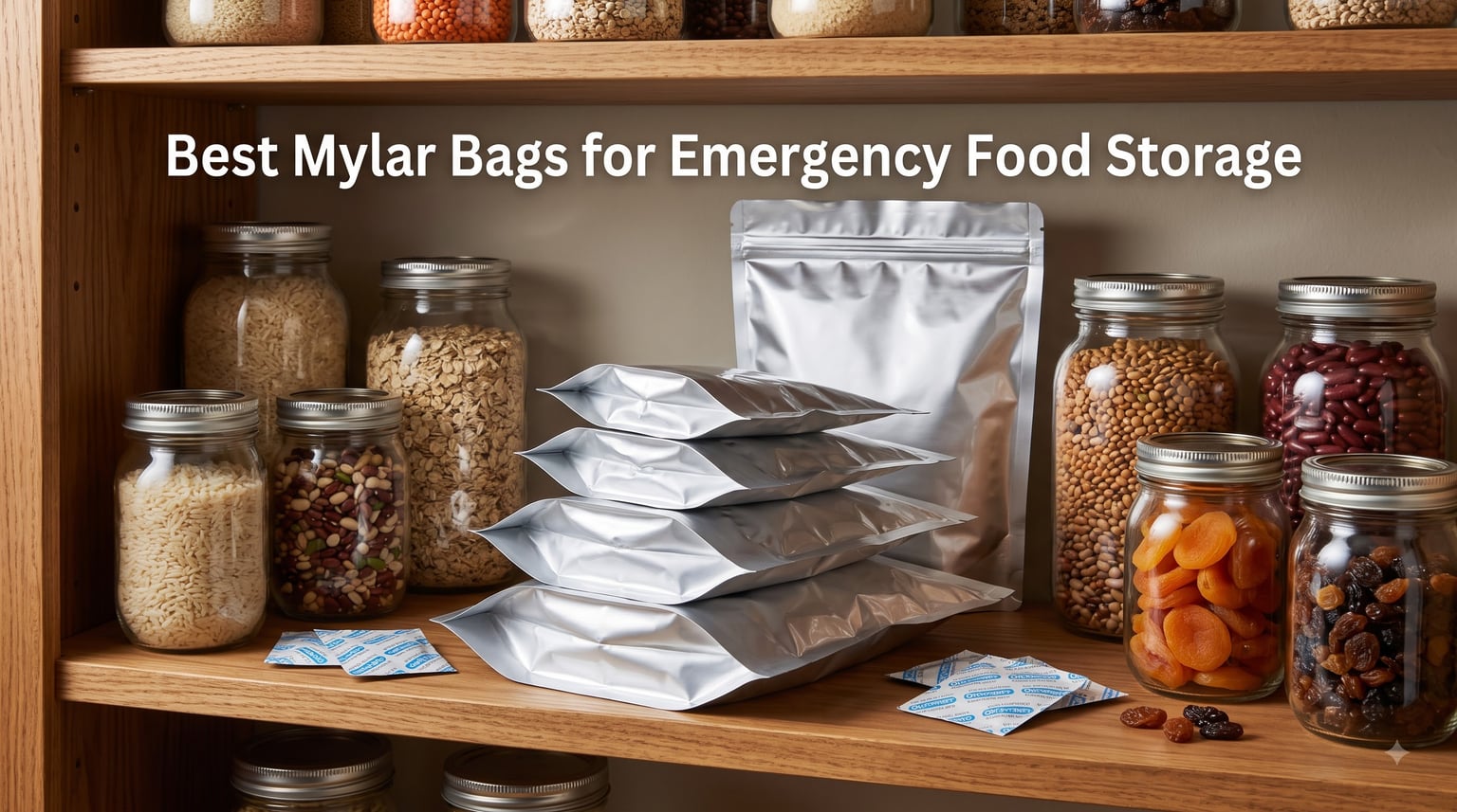 Best Mylar Bags for Emergency Food Storage