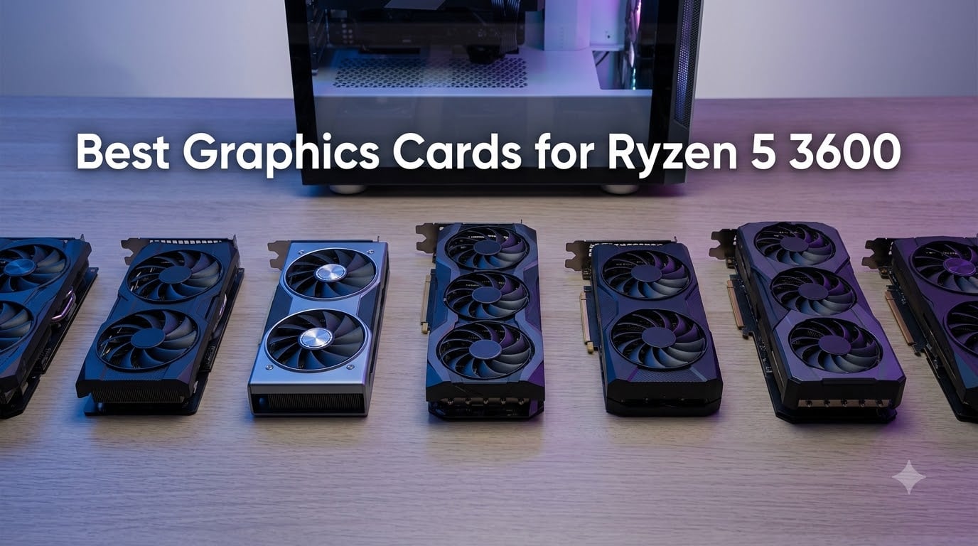 Best Graphics Cards for Ryzen 5 3600