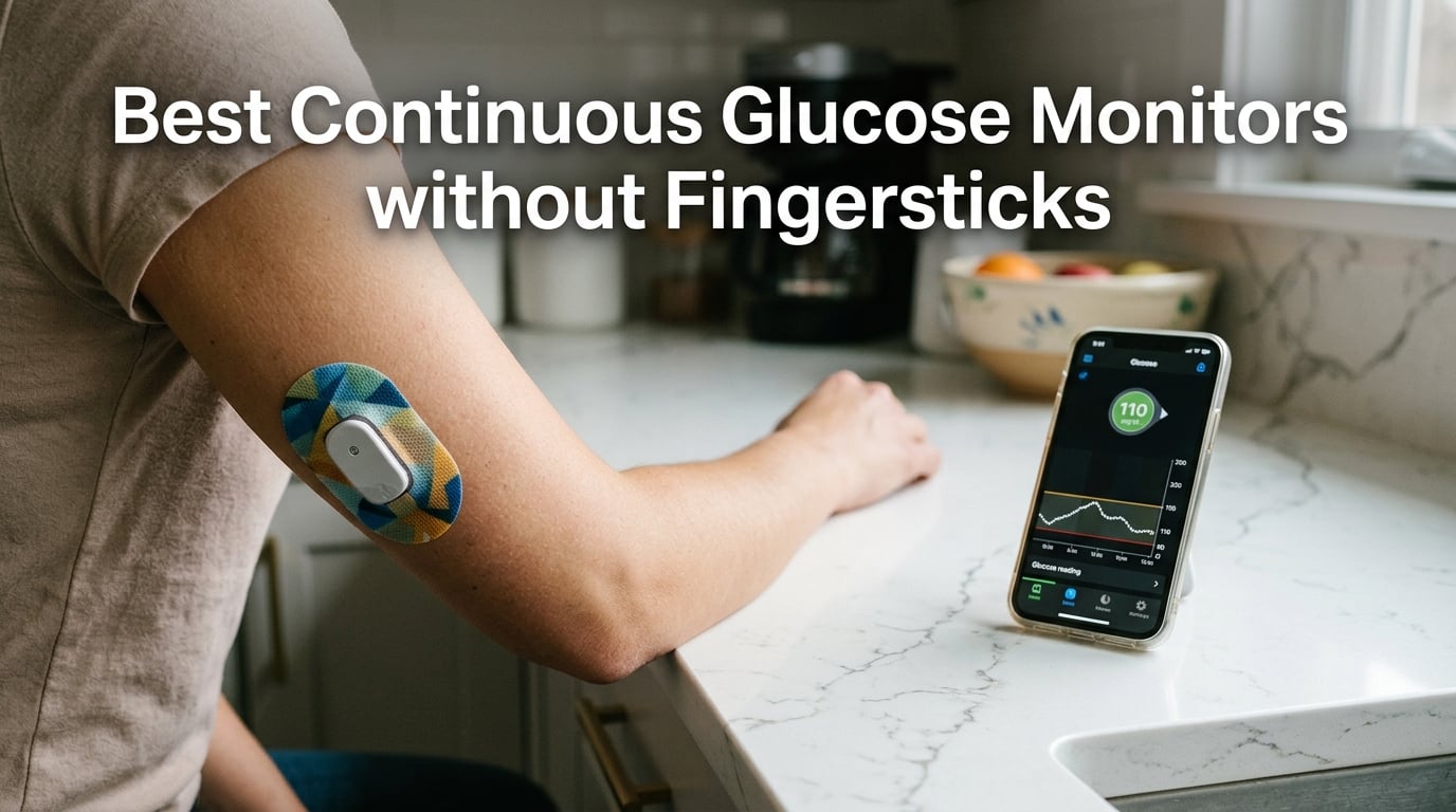 Best Continuous Glucose Monitors without Fingersticks