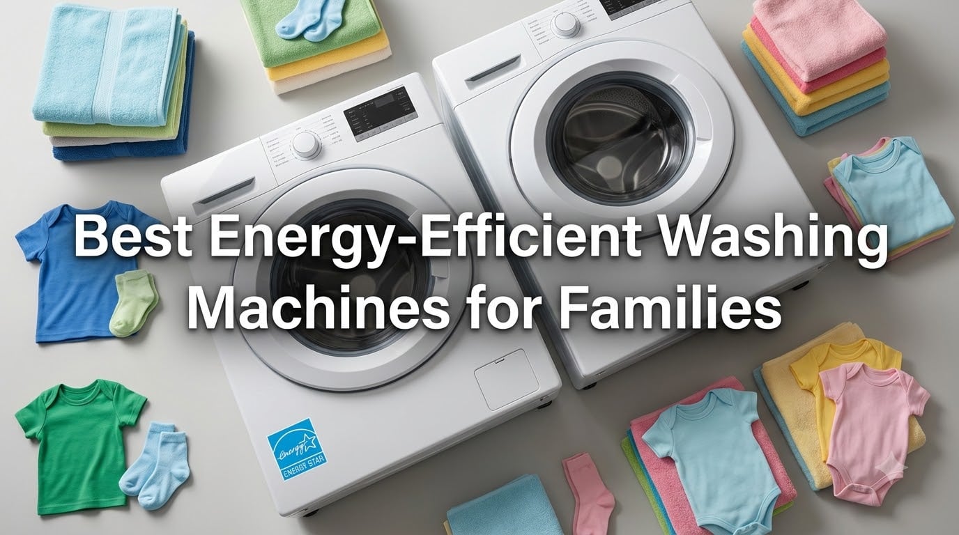 Best Energy-Efficient Washing Machines for Families
