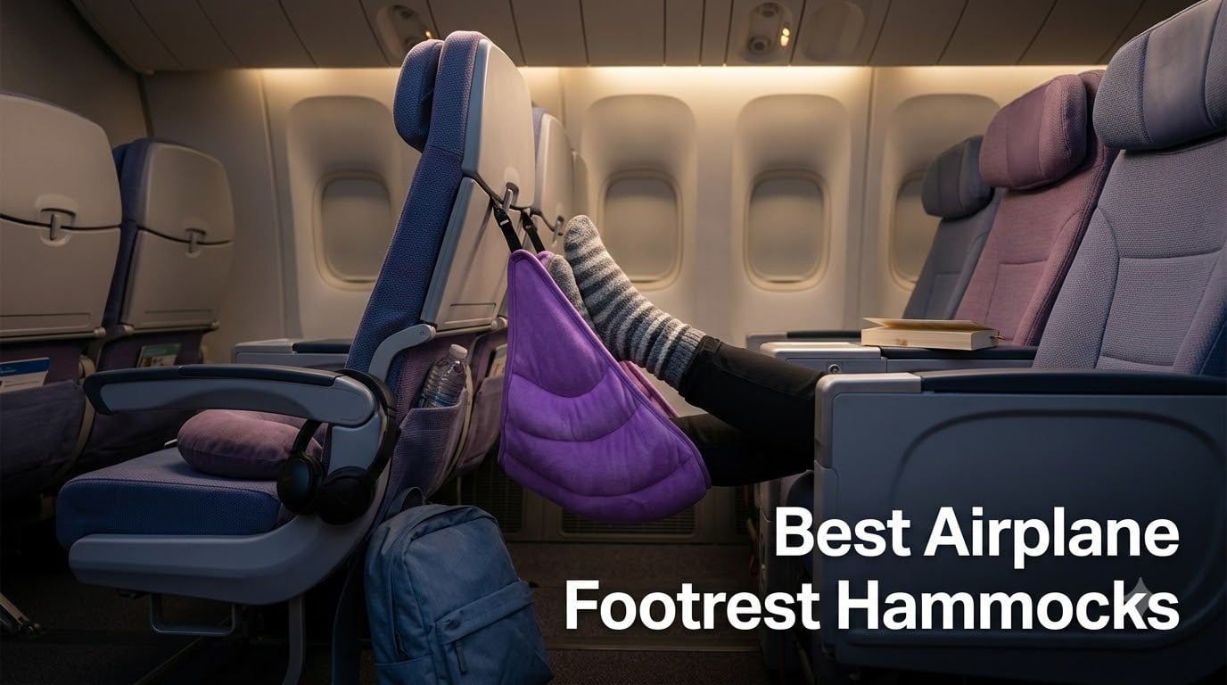 Best Airplane Footrest Hammocks