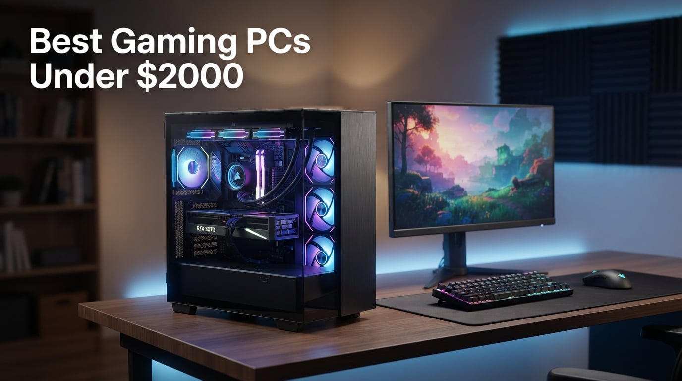 Best Gaming PCs Under $2000