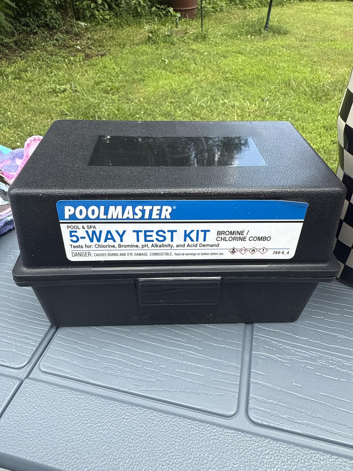 Poolmaster 5-Way Pool & Spa Water Test Kit with Liquid Reagents customer photo 1