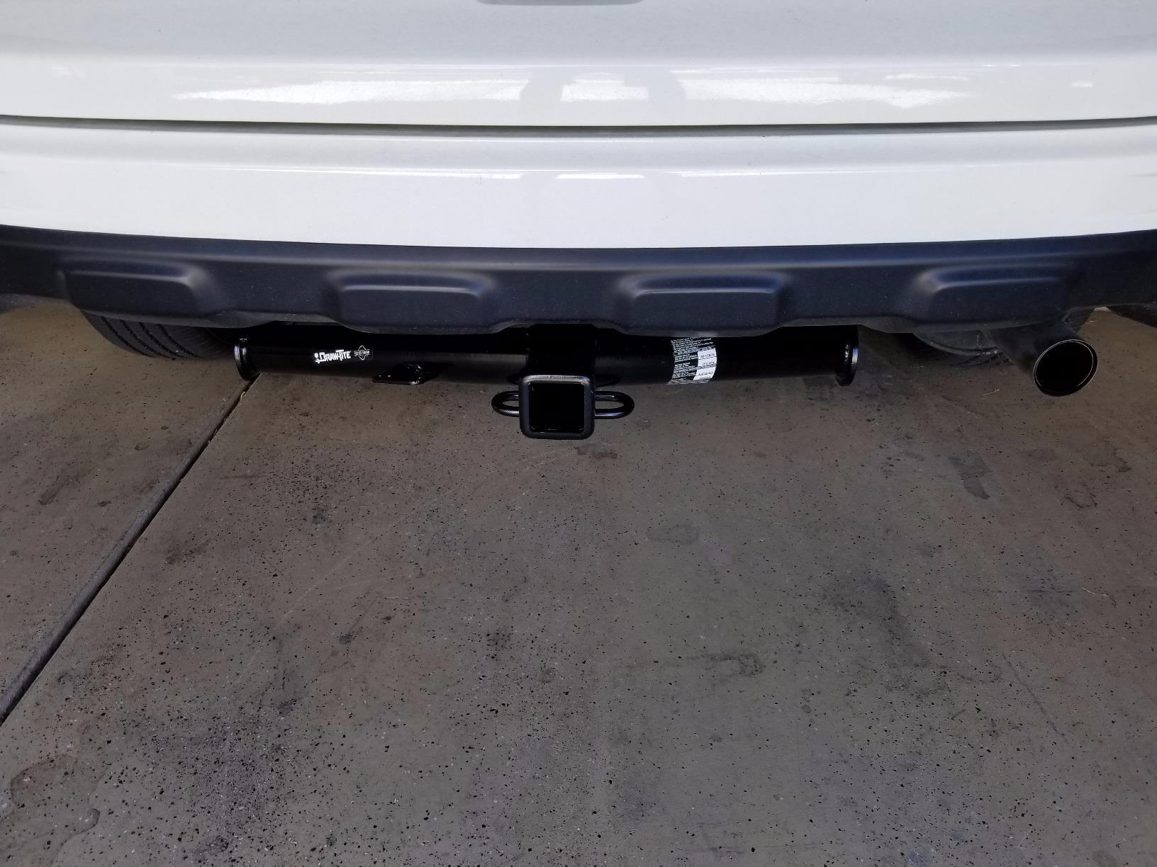 Draw-Tite 75547 Class 3 Trailer Hitch, 2 Inch Square Receiver, Black, Compatible With 2007-2011 Honda CR-V. customer photo 1