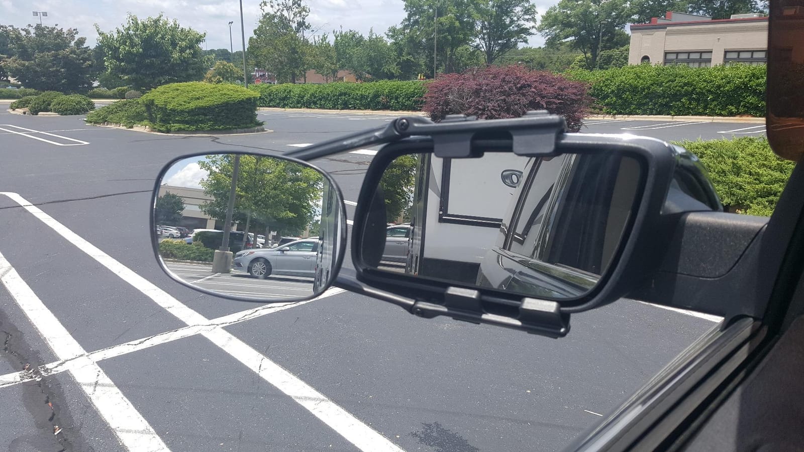 K Source Universal Clip-On Towing Mirror – Standard Size, Fits Up to 11