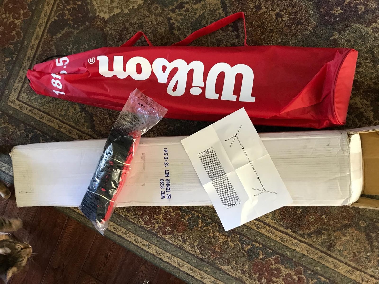 WILSON EZ Tennis Net customer photo 2