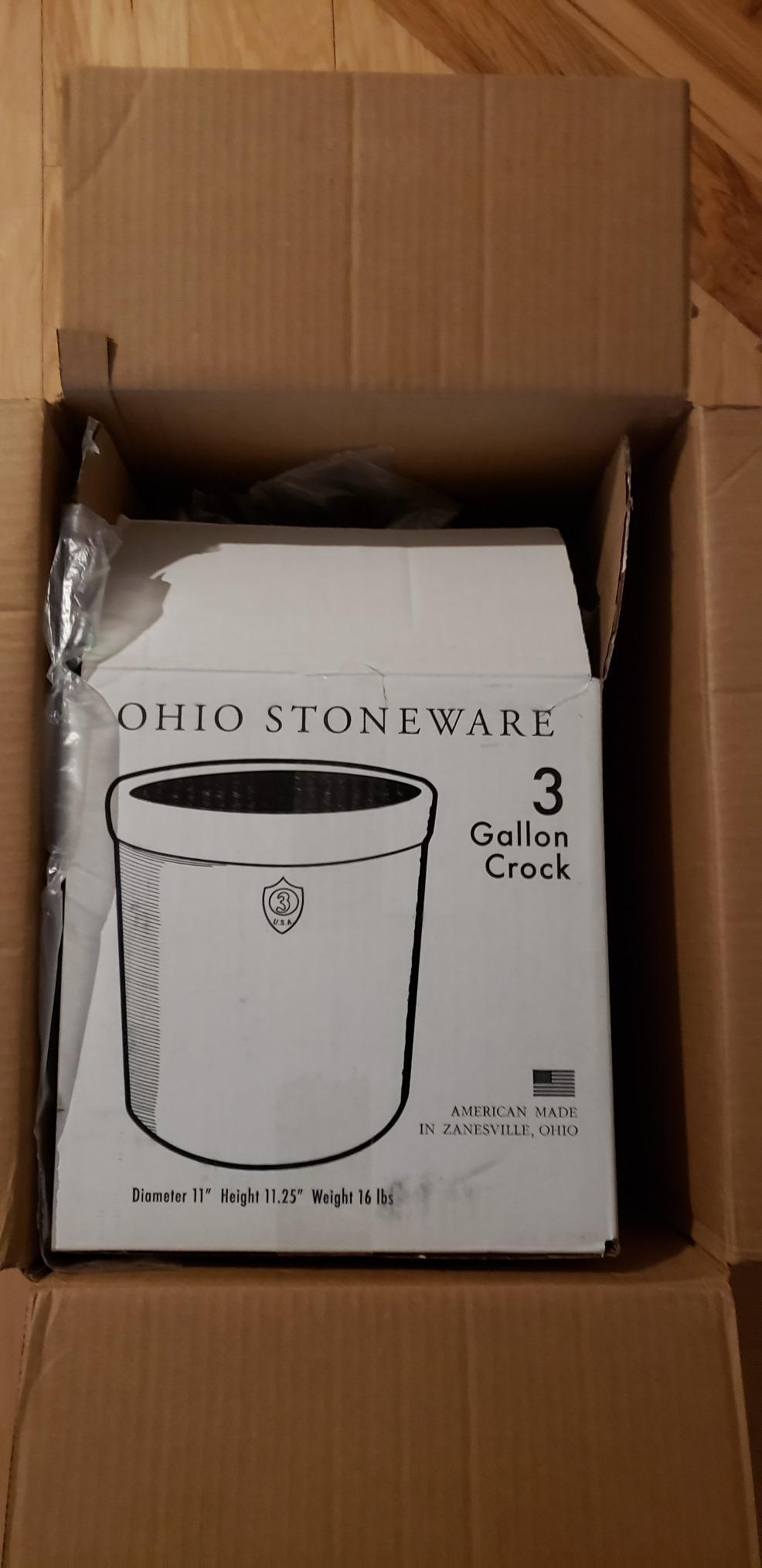 Ohio Stoneware Numbered Pickling and Fermenting Crock 3 Gallon customer photo 2