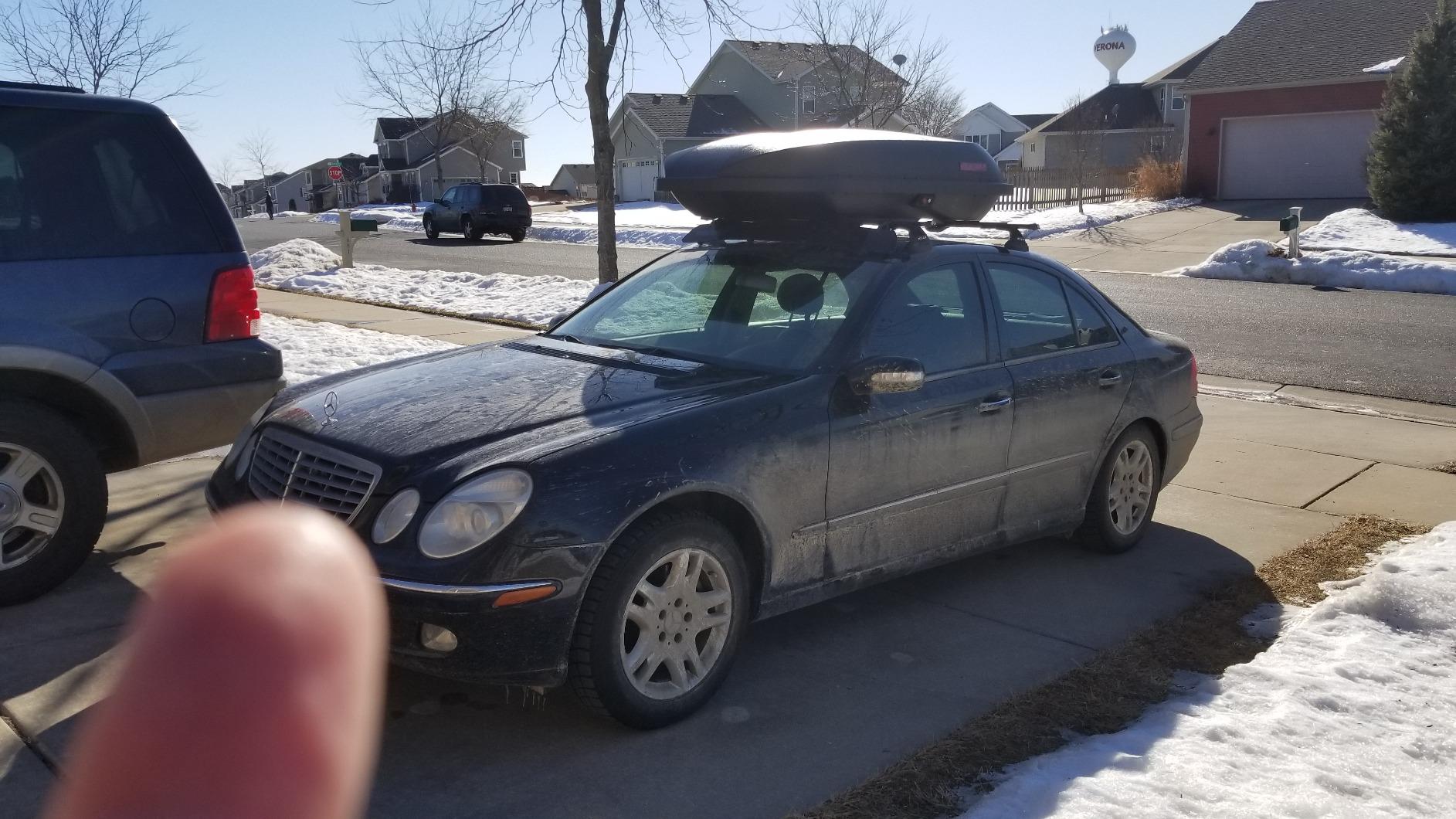 Yakima - RocketBox Pro 14, Multi-Sport Rooftop Cargo Box for Cars, Wagons and SUVs (adds 14 Cubic ft. of Storage) customer photo 1