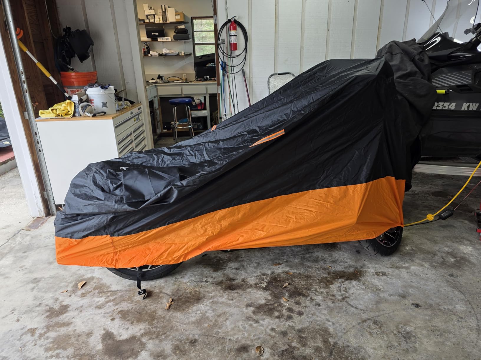 XYZCTEM Motorcycle Cover – All Season Waterproof Outdoor Protection customer photo 2