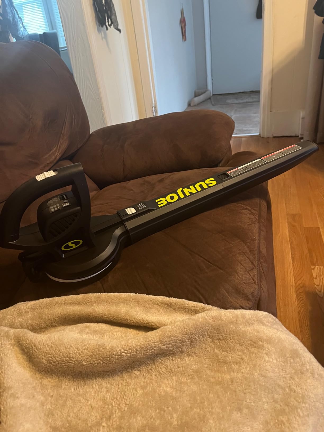 Sun Joe Corded Electric Leaf Blower Machine, 6-Amp Motor, SBJ597E customer photo 2