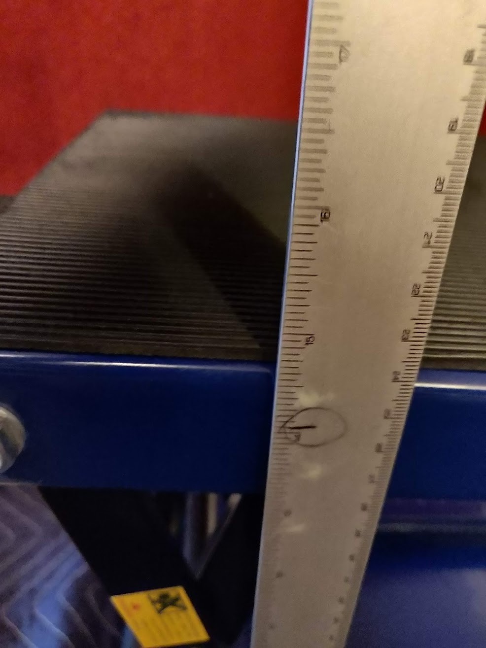 SUNROAD Motorcycle Lift Jack, 1100 lb Scissor Lift, 3.5-14.5 in, Blue customer photo 2