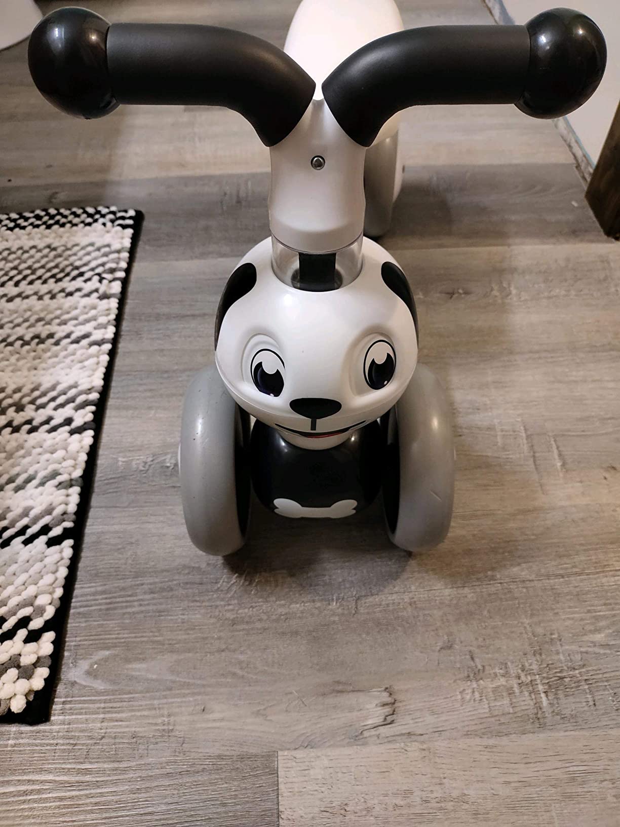 YGJT Baby Balance Bike Toys for 1 Year Old, Birthday Gifts for Boys and Girls, Silent Wheels & Non-Pedal Baby Walker Riding Toys for 10-36 Months Toddlers, Kids First Bike Gifts Spotty Dog customer photo 2