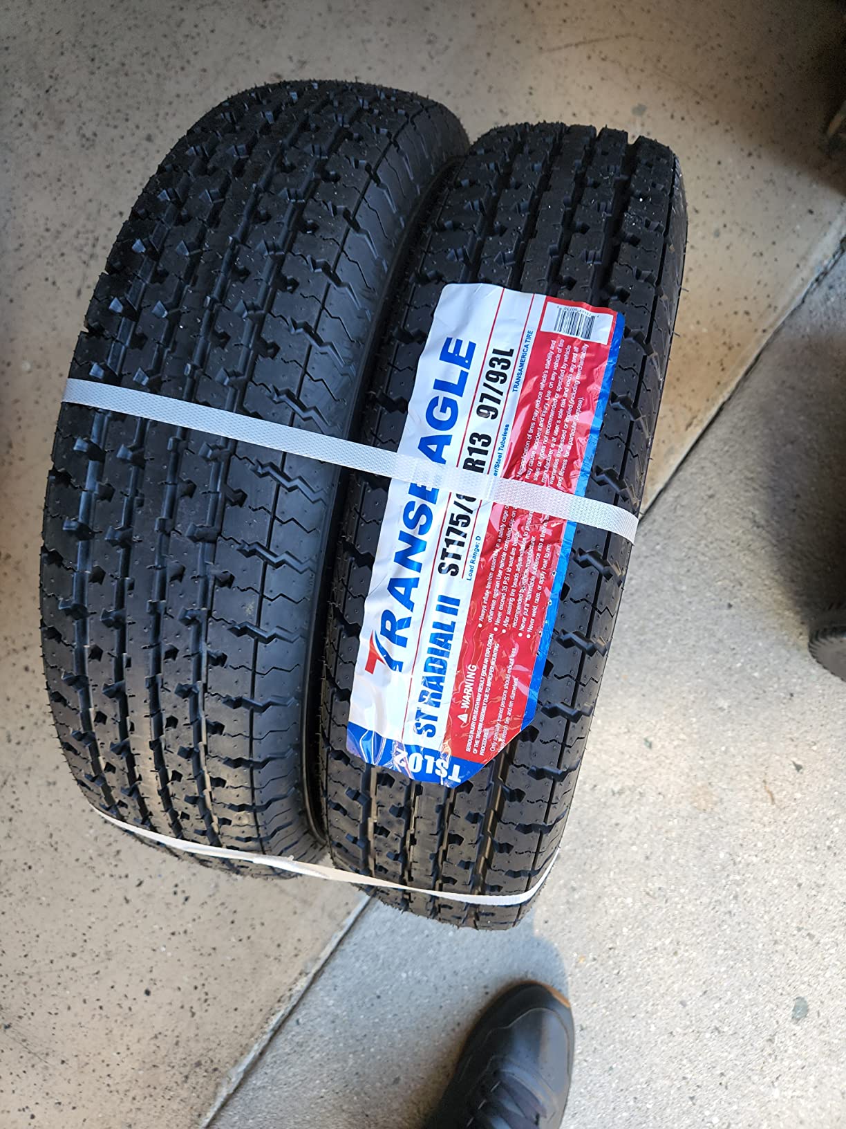 2 x Transeagle ST II ST175/80R13 97/93L All Season D (8 Ply) Tires customer photo 1