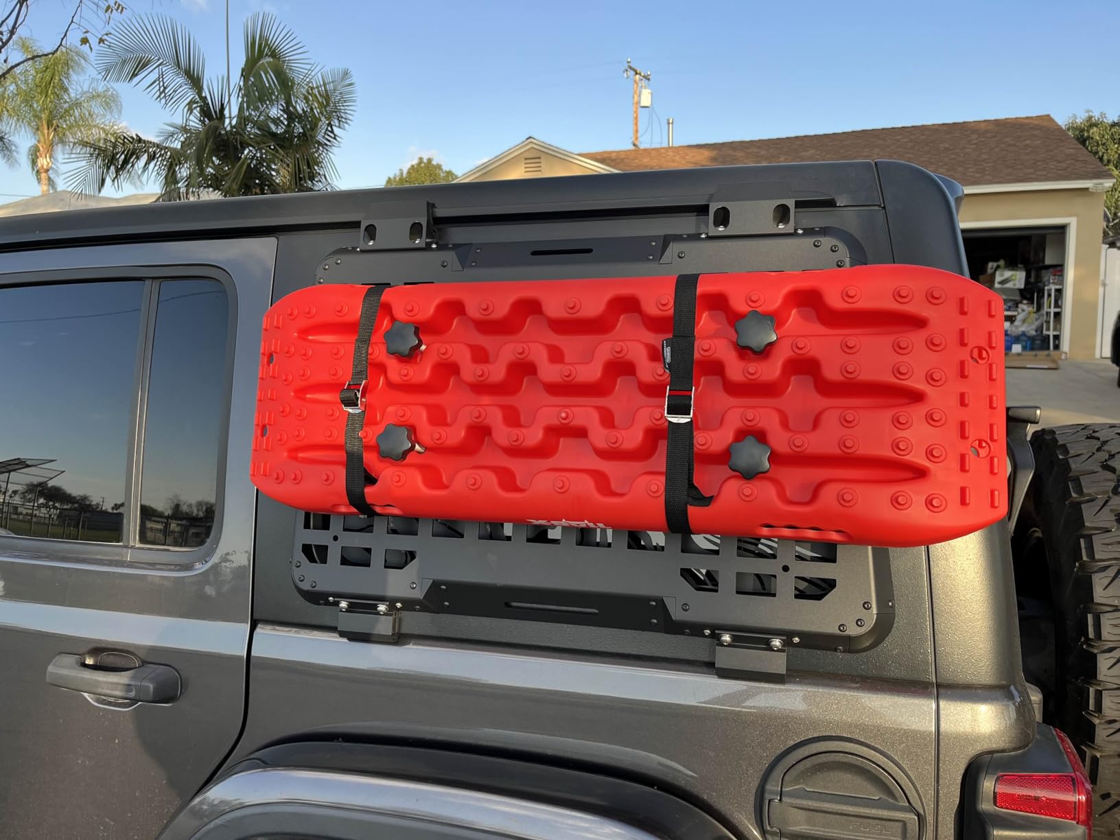 X-BULL New Recovery Traction Tracks Tire Ladder for Sand Snow Mud 4WD(Red) customer photo 1