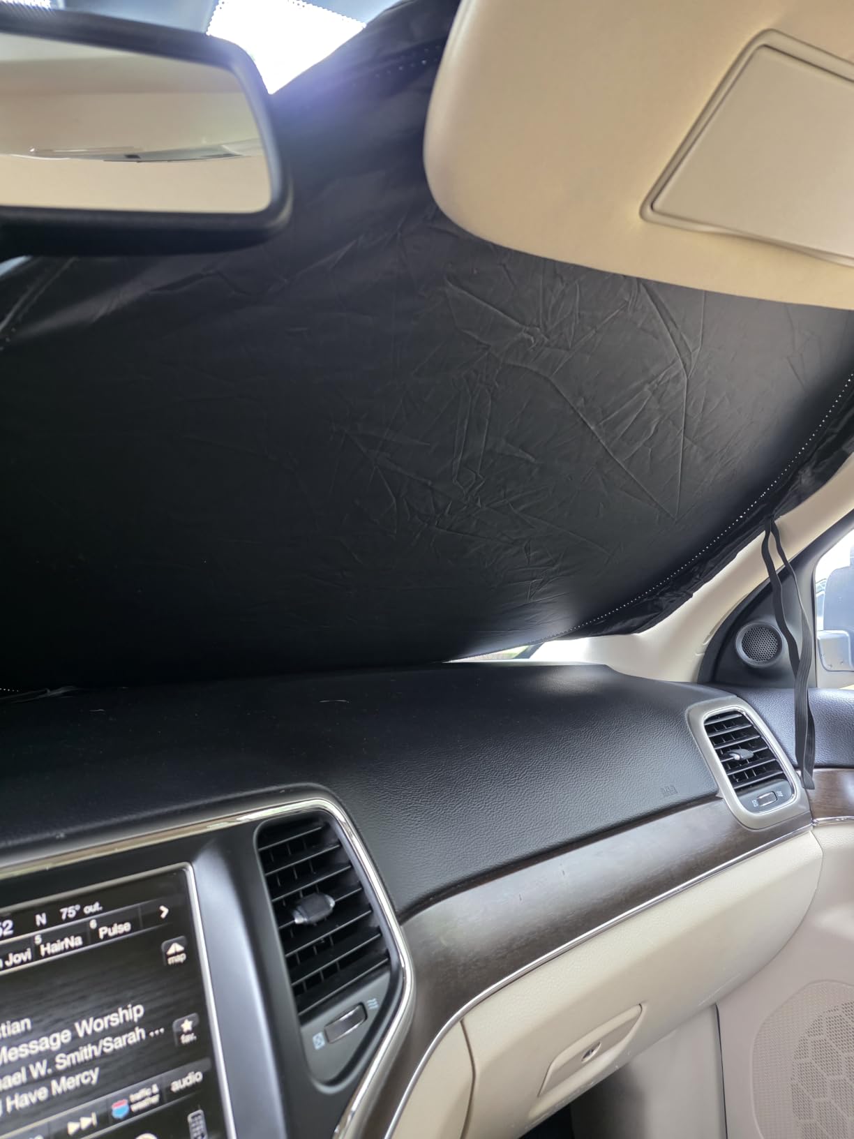 KUST Windshield Sun Shade for Mazda CX-5 2017-2024 2025 2026 CX5 Accessories Window Shade Sun Visor Protector Blocks UV Rays Keep Car Cooler customer photo 2