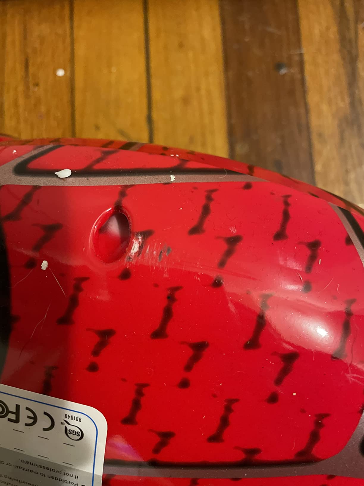 Spider-Pattern Hover Board, with Bluetooth Speaker & LED Lights customer photo 2