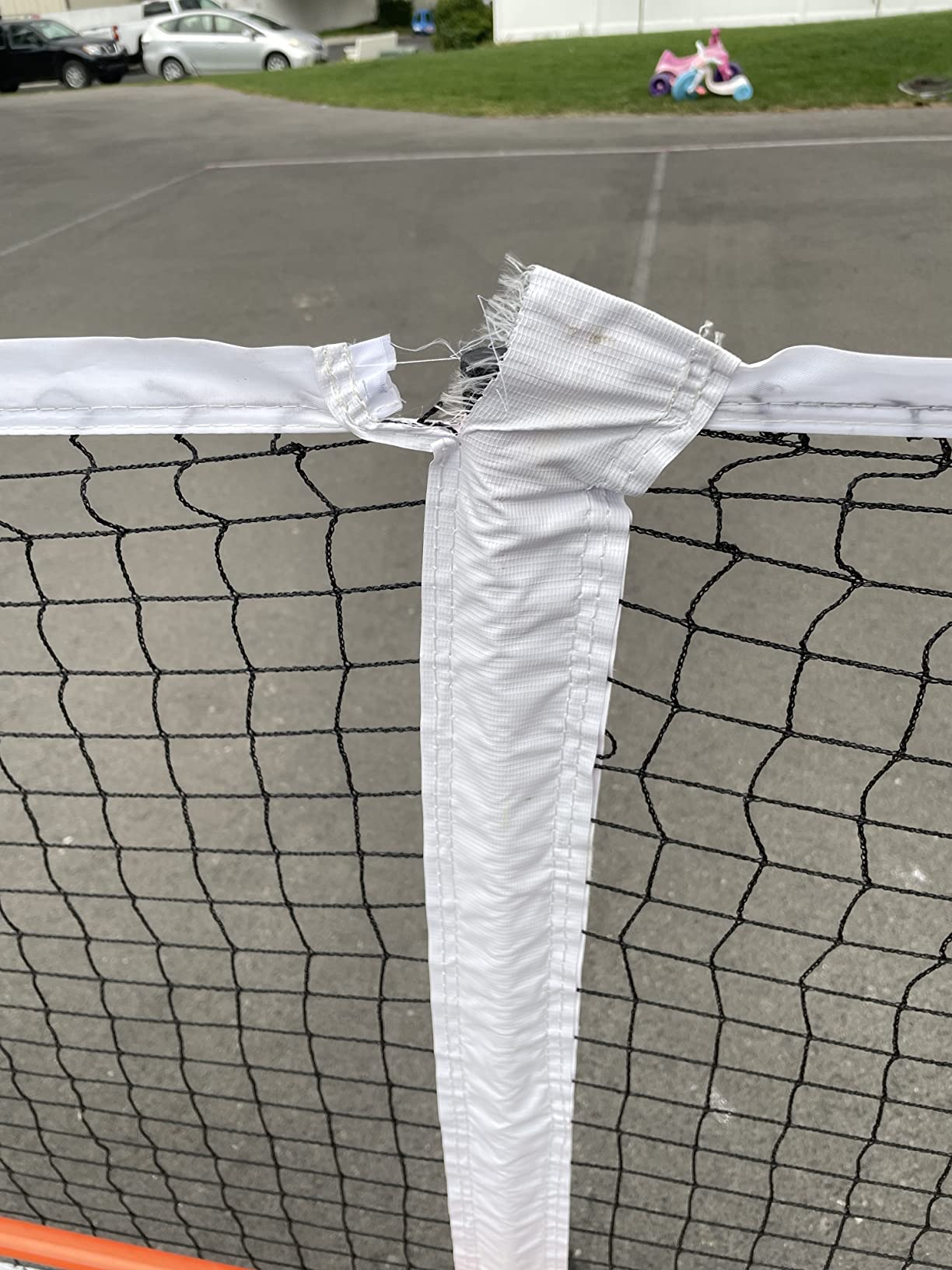 Zdgao Portable Pickleball Net with 4 Paddles Set for Indoor & Outdoor customer photo 1