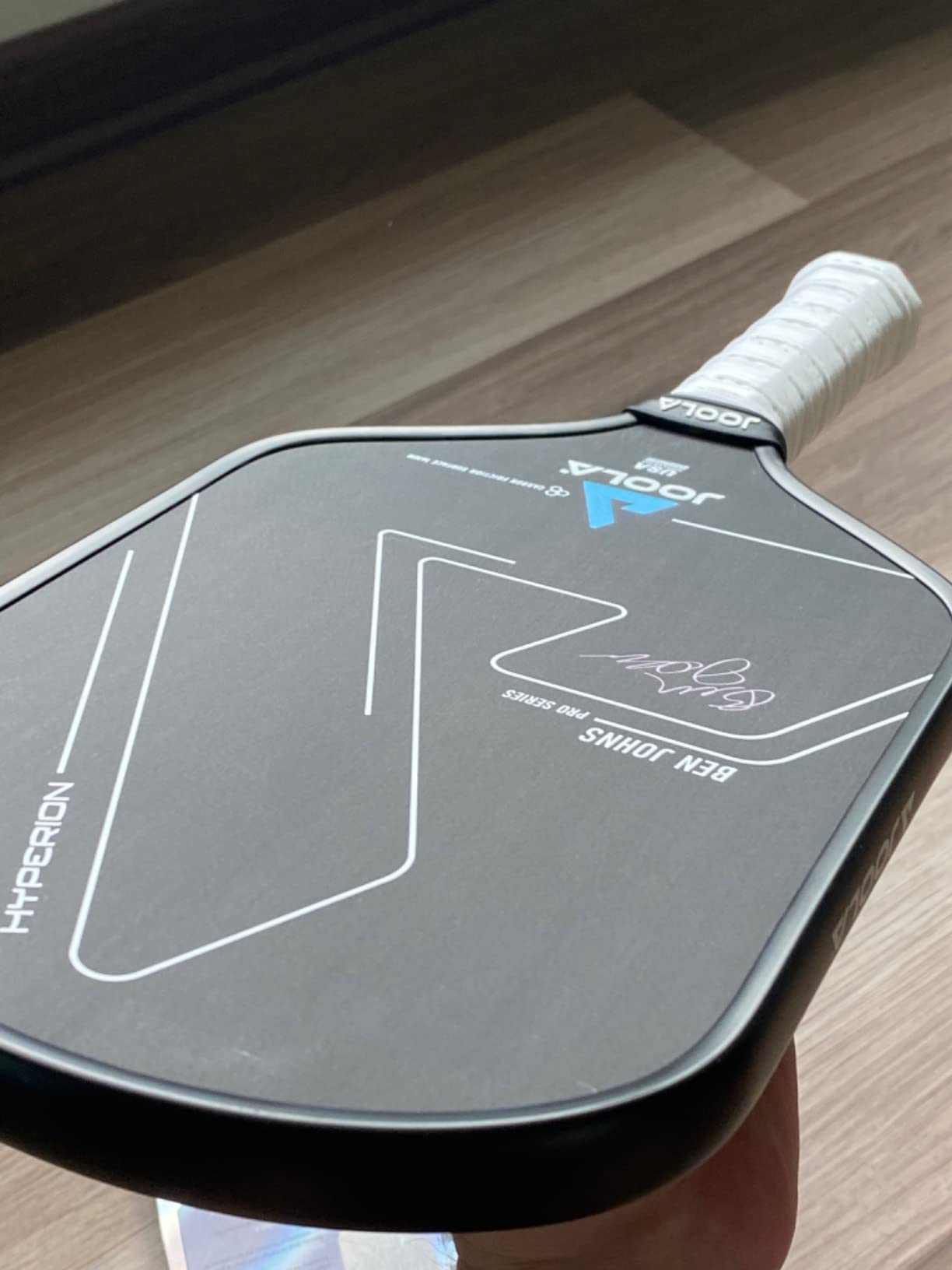 JOOLA Ben Johns Hyperion CFS Pickleball Paddle – Carbon Surface with High Grit & Spin, Elongated Handle, USAPA Approved Ben Johns Paddle customer photo 1