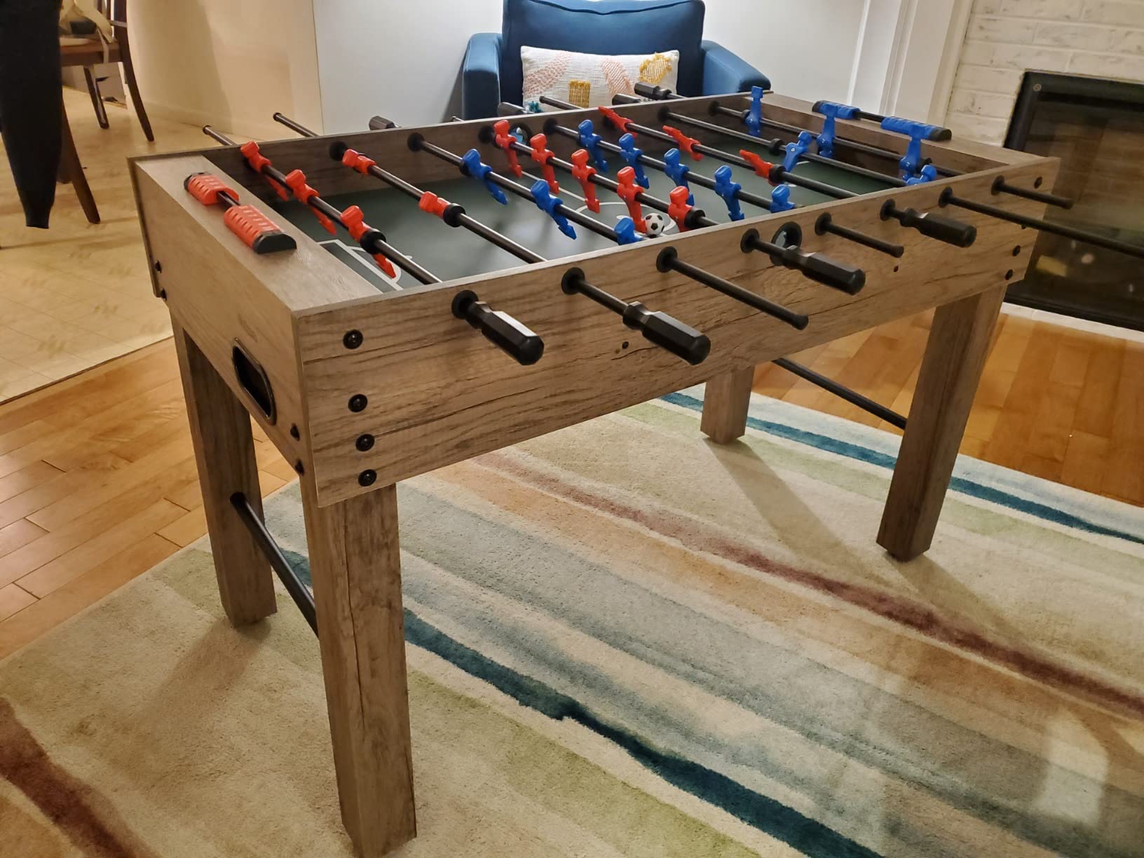 GoSports 48 Inch Foosball Table for Home, Office or Game Room – Choose Color customer photo 2