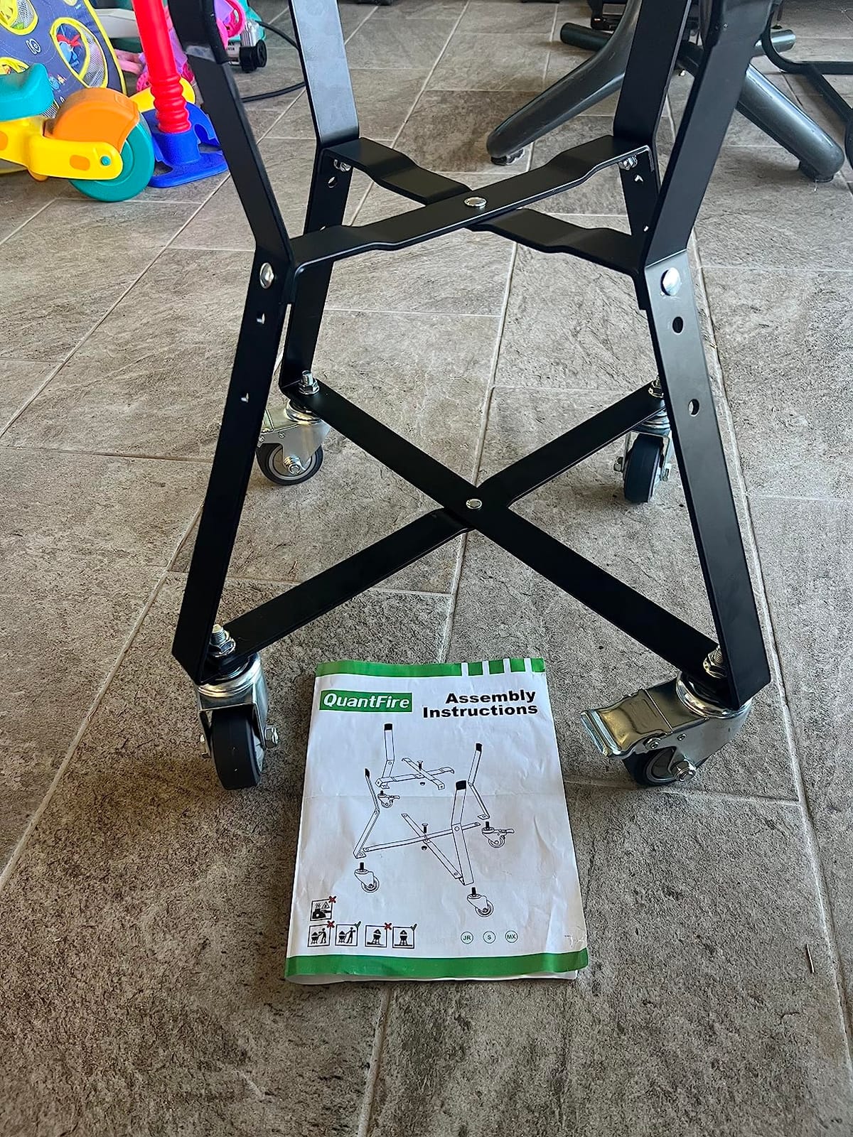 Rolling Cart for Kamado Joe Junior 13.5