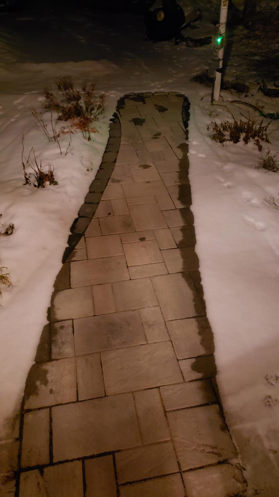120 Sqft Embedded Heated Driveway System customer photo 1