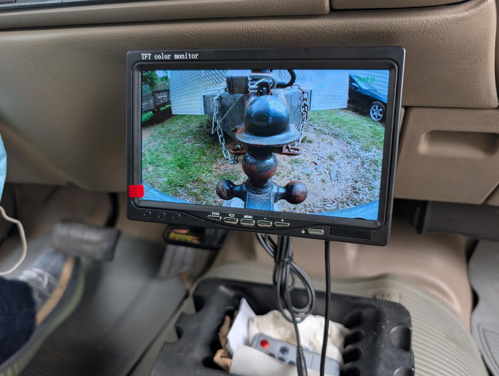 eRapta Backup Camera for Truck 7''HD 2K Front/Rear View Monitor kit customer photo 2